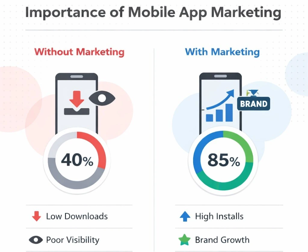 Overview of the importance of having a solid mobile app marketing strategy