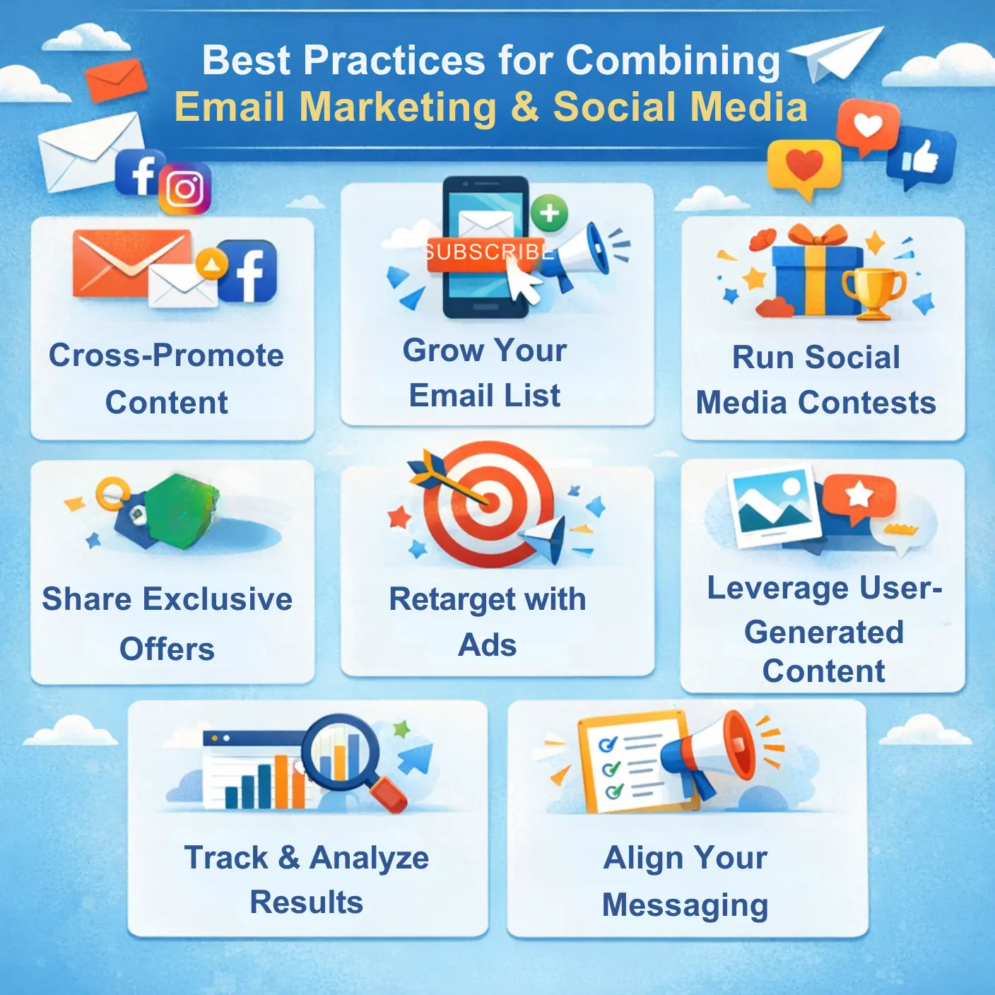 Best Practices for Combining Email Marketing & Social Media