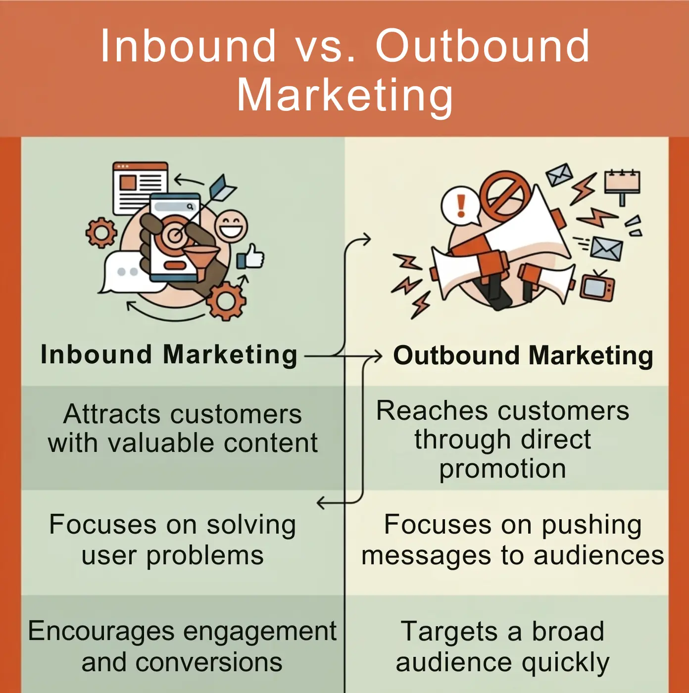 Inbound vs. Outbound Marketing