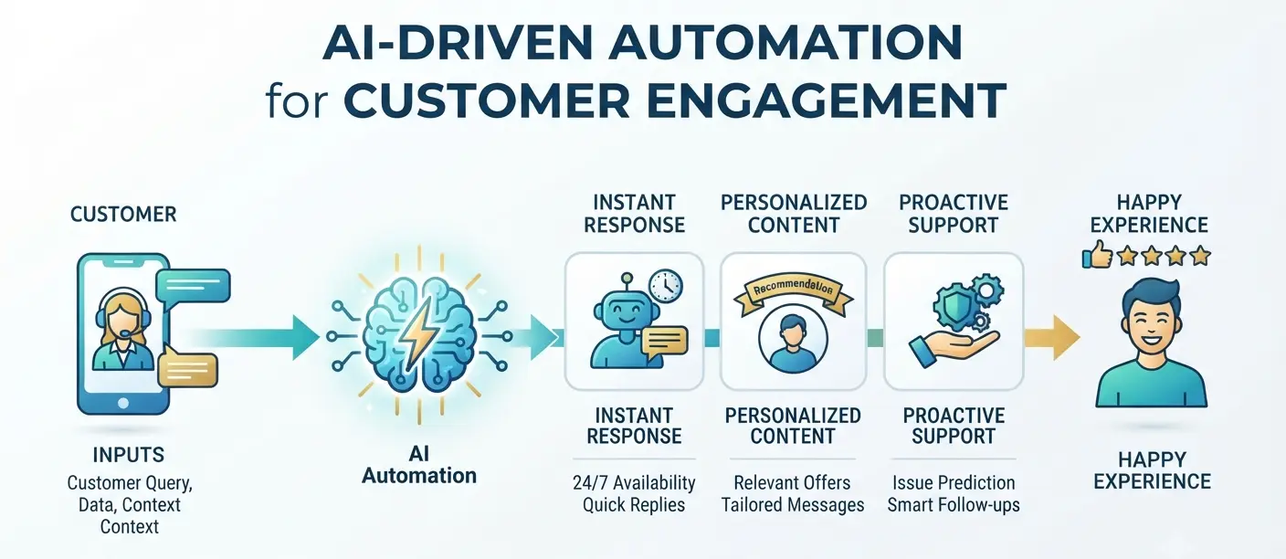 AI-Driven Automation for Customer Engagement