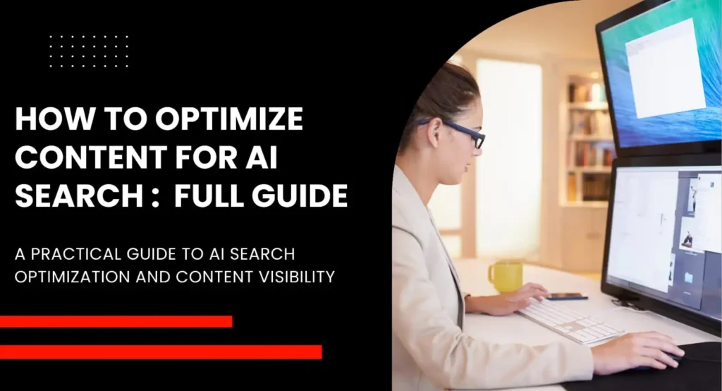 How to Optimize Content for AI Search A Practical Guide